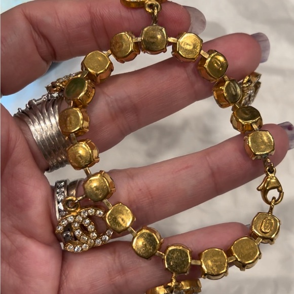 SOLD Chanel Barbie Rhinestone Bracelet - Picture 6 of 6